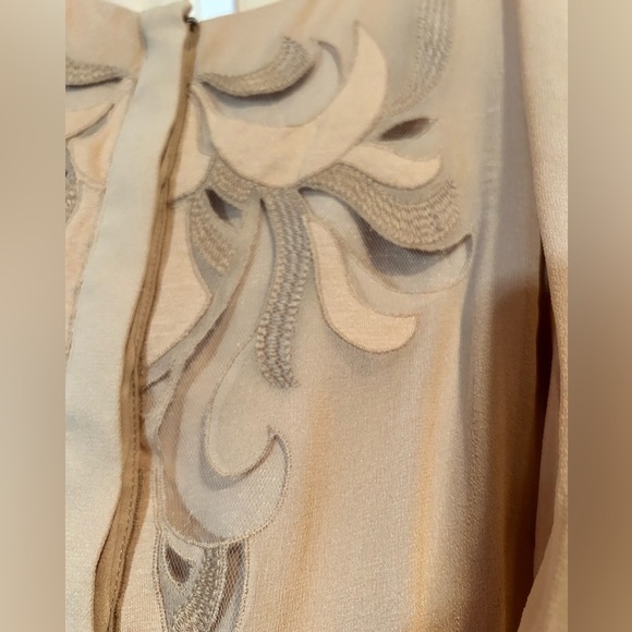 Haute Hippie NWT Silk Dress XS – Flutter Sleeves - Picture 6 of 9